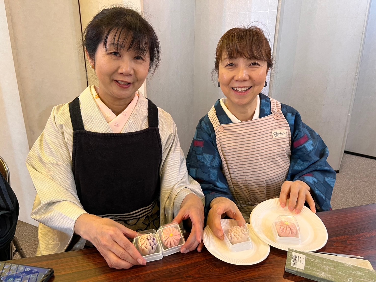 【2月着楽会】着物de和菓子作り&お茶を楽しむ会