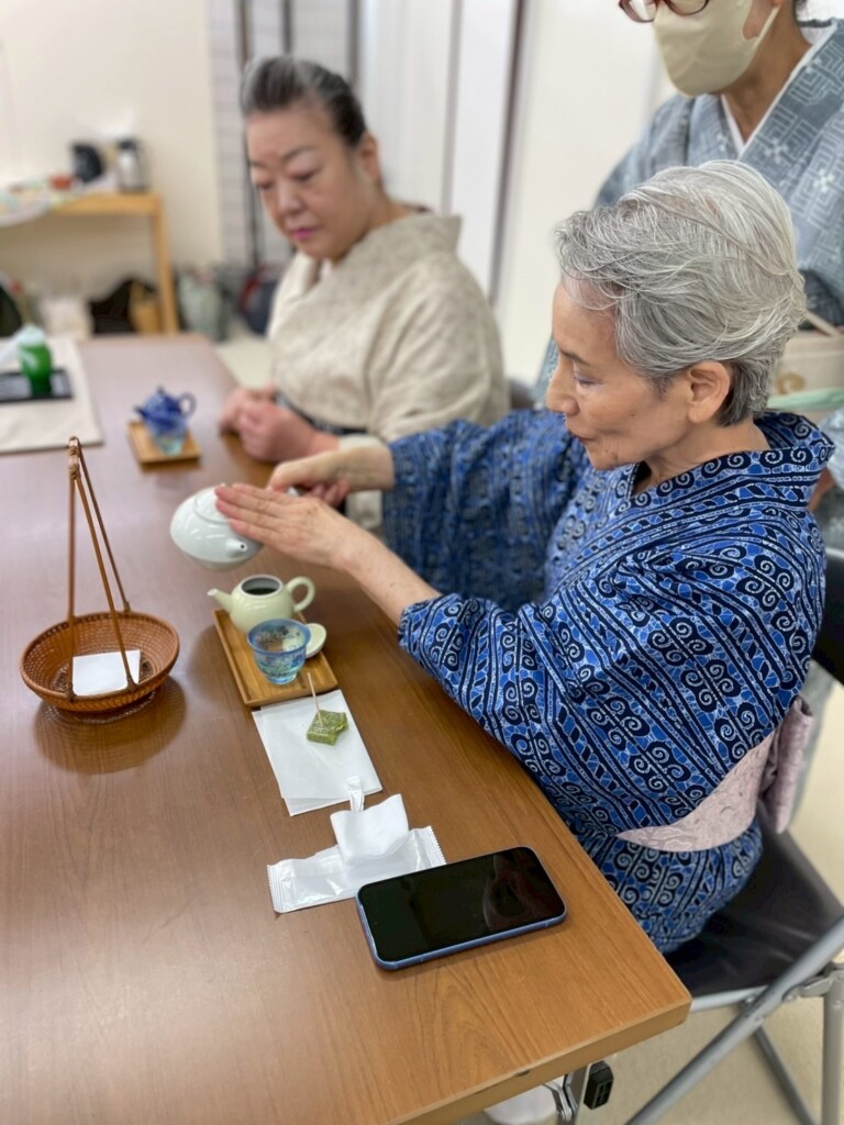冷茶の会、開催しました🌿‬