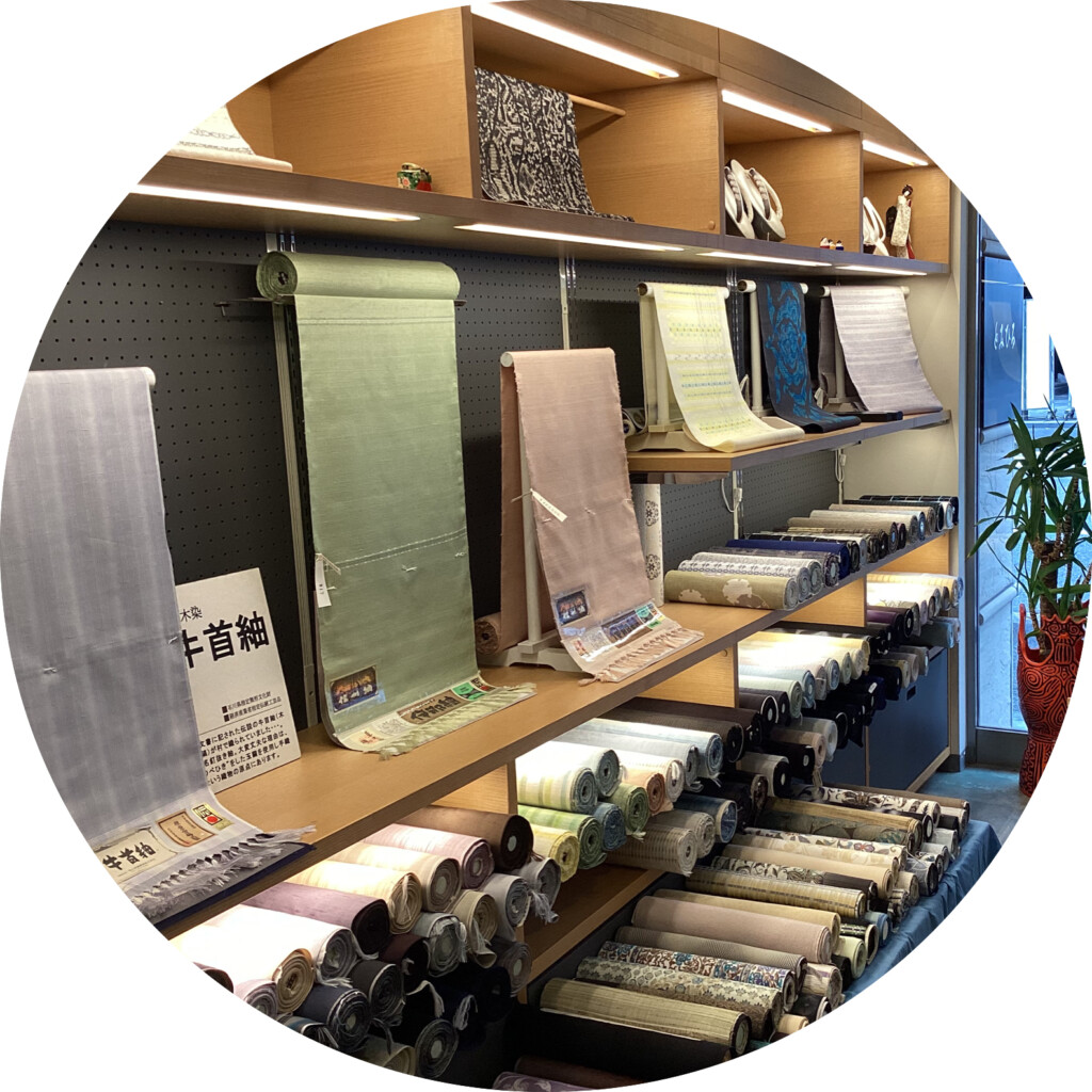 春の新作　『伊那紬・牛首紬』