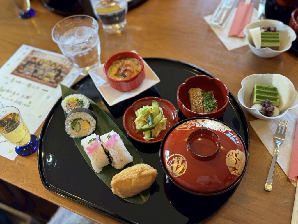 春着物で雛ランチinマルベリーカフェ