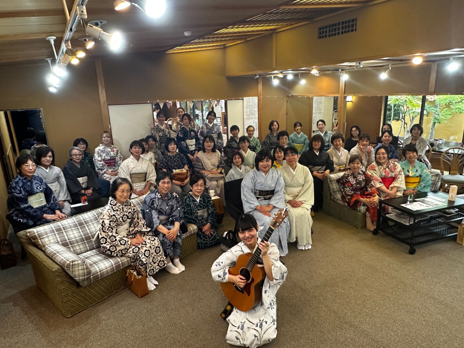 8月11日ゆかたの日開催しました🌻